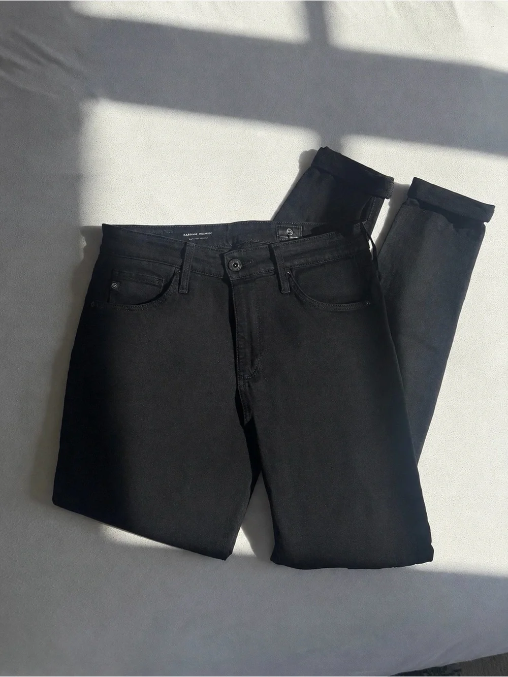AG Adriano Goldschmied Black Skinny Jeans